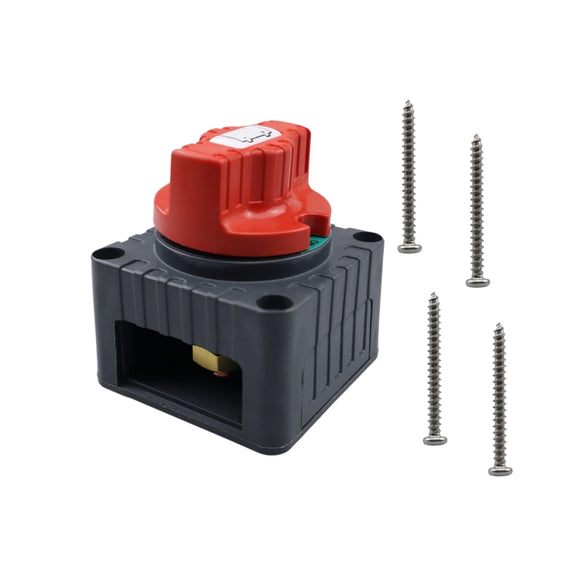 CP-4341 Yacht RV Single-circuit High-current Knob Power-off Switch(Black)