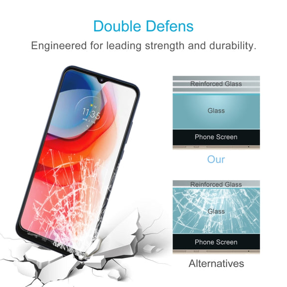 For Motorola Moto G Play 2024 50pcs 0.26mm 9H 2.5D Tempered Glass Film
