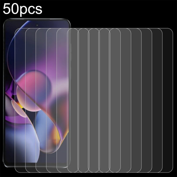 For Motorola Moto G Stylus 5G 2024 50pcs 0.26mm 9H 2.5D Tempered Glass Film