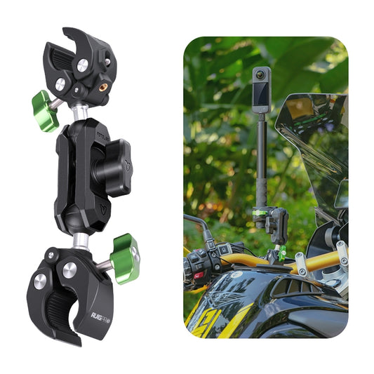 RUIGPRO Crab Clamp Action Camera Bracket Dual-Head Crab - free shipping - PMC Jewellery - Order now!