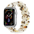 For Apple Watch Series 9 45mm Stretch Rope Resin Watch Band(Nougat) - Watch Bands by PMC TechLife | Online Shopping South Africa | PMC TechLife