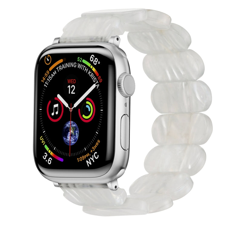 For Apple Watch Series 9 41mm Stretch Rope Resin Watch Band(Fluorescent Color) - free shipping - PMC TechLife - Order now!