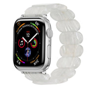 For Apple Watch Series 8 41mm Stretch Rope Resin Watch Band(Fluorescent Color)
