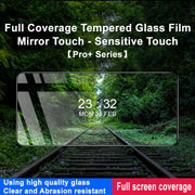 For vivo iQOO Z9 5G / Z9 Turbo 5G imak 9H Surface Hardness Full Screen Tempered Glass Film Pro+ Series
