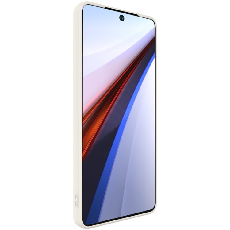 For vivo iQOO 12 5G imak UC-4 Series Straight Edge TPU Phone Case(White) - vivo Cases by imak | Online Shopping South Africa | PMC TechLife | Buy Now Pay Later Mobicred