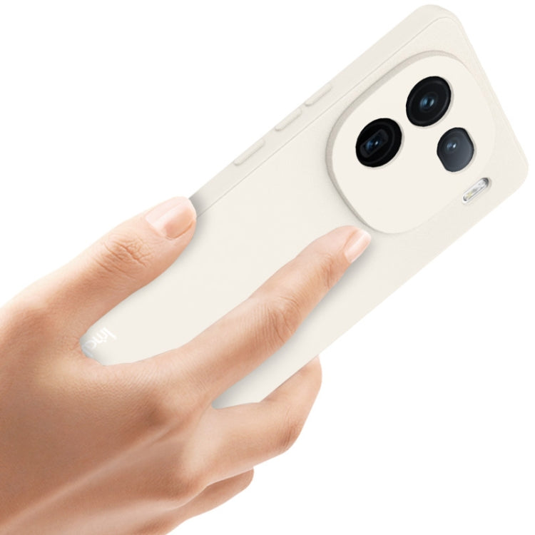 For vivo iQOO 12 5G imak UC-4 Series Straight Edge TPU Phone Case(White) - vivo Cases by imak | Online Shopping South Africa | PMC TechLife | Buy Now Pay Later Mobicred