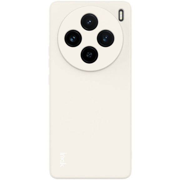 For vivo X100 5G imak UC-4 Series Straight Edge TPU Phone Case(White)