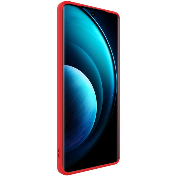 For vivo X100 5G imak UC-4 Series Straight Edge TPU Phone Case(Red) - X100 Cases by imak | Online Shopping South Africa | PMC TechLife | Buy Now Pay Later Mobicred