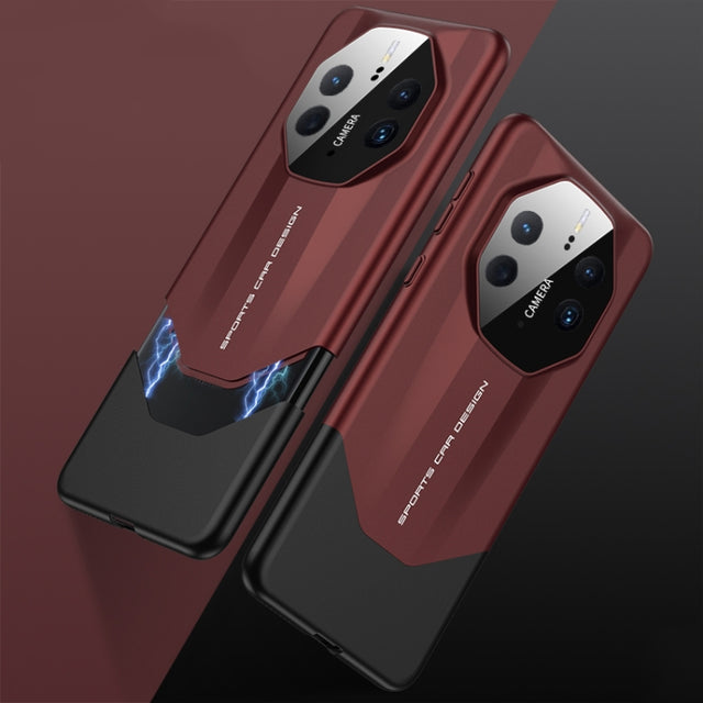 For Huawei Mate 50 Pro GKK Imitation Ultimate Design All-inclusive Shockproof Phone Case(Red)