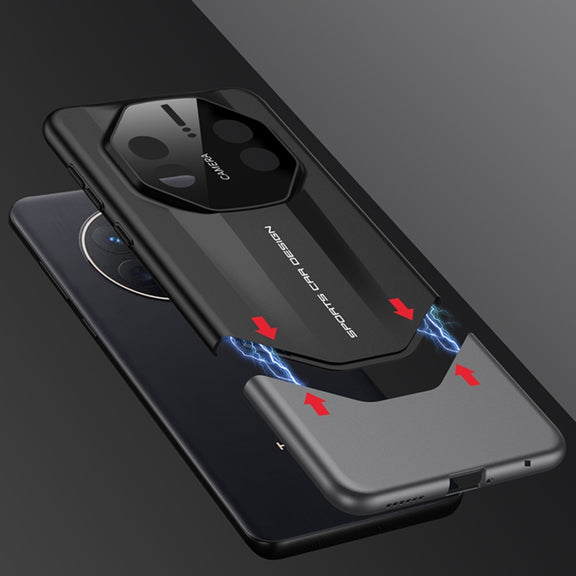 For Huawei Mate 50 GKK Imitation Ultimate Design All-inclusive Shockproof Phone Case(Red)