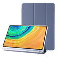 For Huawei MatePad Pro 13.2 2023 Clear Acrylic 3-Fold Leather Tablet Case(Lavender Purple) - Huawei by PMC TechLife | Online Shopping South Africa | PMC TechLife | Buy Now Pay Later Mobicred