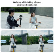 YESIDO SF17 Multifunctional Retractable Metal Tripod Stand Selfie Stick for Cell Phones Camera(Black)