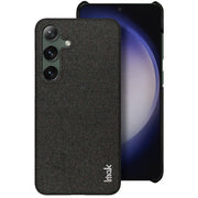For Samsung Galaxy S24 5G imak Ruiyi Series Cloth Texture PU + PC Phone Case(Black)
