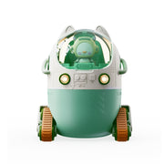 MJ066 220ML Portable Desktop Cute Cartoon Tank Car Air Humidifier with LED Lights, Model:USB(Green)