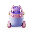 MJ066 220ML Portable Desktop Cute Cartoon Tank Car Air Humidifier with LED Lights, Model:USB(Pink) - free shipping - PMC TechLife - Order now!