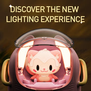 MJ066 220ML Portable Desktop Cute Cartoon Tank Car Air Humidifier with LED Lights, Model:USB(Green)