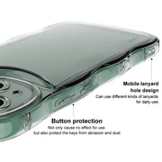 For iPhone 15 Pro Max IMAK Wave Bubble Soft Shockproof Phone Case(Purple)