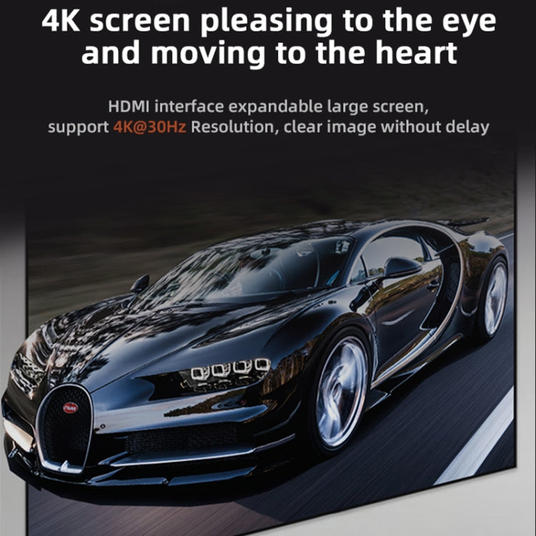 SW5R 5 in 1 Type-C to PD + USB3.0 + USB2.0 + HDMI + RJ45 HUB Docking Station(Grey) - USB HUB by PMC Jewellery | Online Shopping South Africa | PMC Jewellery | Buy Now Pay Later Mobicred