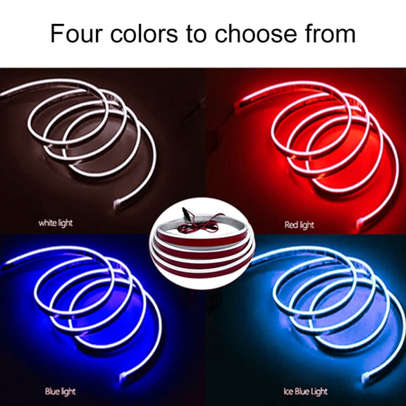 Car Startup Scan Through Hood LED Daytime Running Atmosphere Light, Length:1.8m(Red Light)
