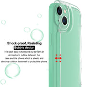 For Xiaomi 14 5G IMAK Wave Bubble Soft Shockproof Phone Case(Transparent)