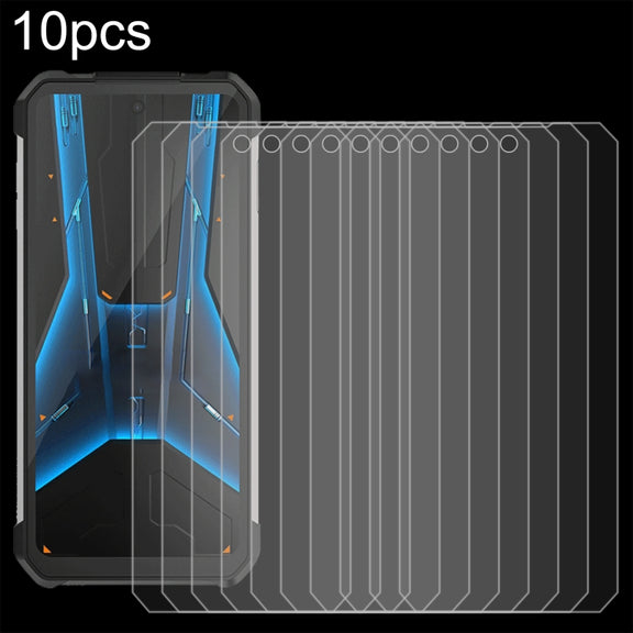 For Unihertz 8849 Tank 2 Pro 10pcs 0.26mm 9H 2.5D Tempered Glass Film