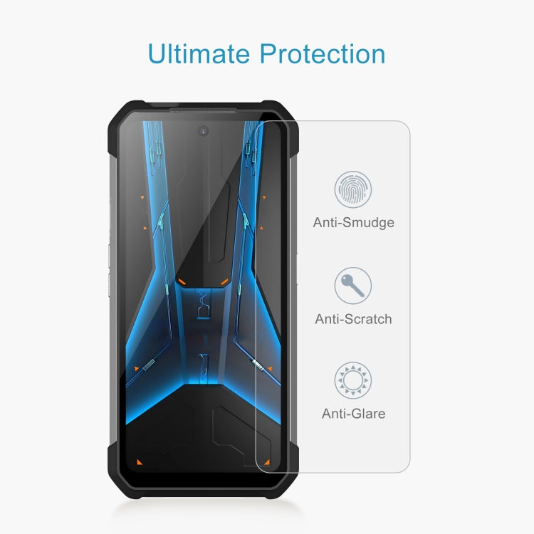 For Unihertz 8849 Tank 3S 10pcs 0.26mm 9H 2.5D Tempered Glass Film