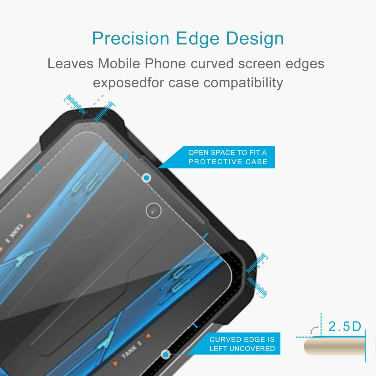 For Unihertz Tank 3 Pro 8849 50pcs 0.26mm 9H 2.5D Tempered Glass Film - Others by PMC TechLife | Online Shopping South Africa | PMC TechLife | Buy Now Pay Later Mobicred