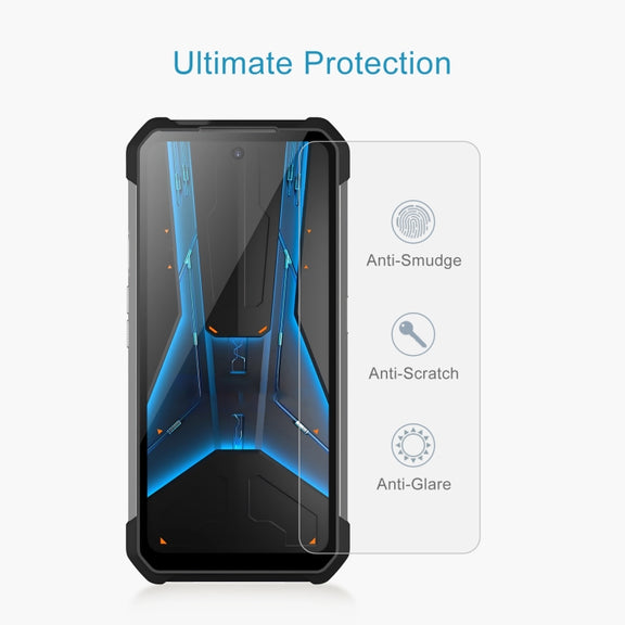 For Unihertz 8849 Tank 3S 50pcs 0.26mm 9H 2.5D Tempered Glass Film