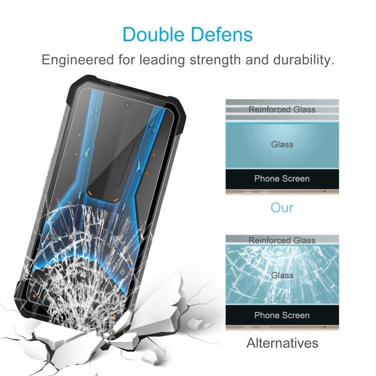 For Unihertz 8849 Tank 3S 50pcs 0.26mm 9H 2.5D Tempered Glass Film