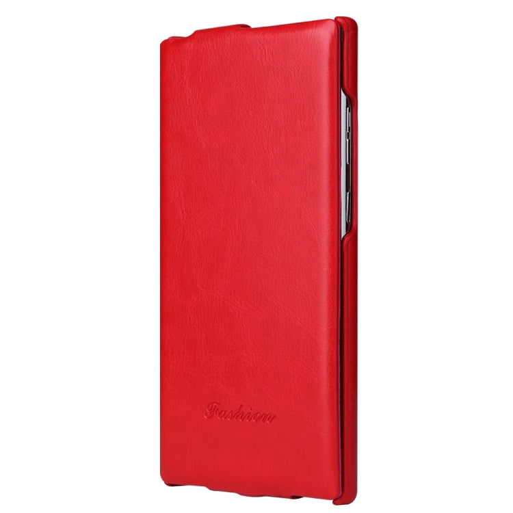 For Samsung Galaxy S24 Ultra 5G Fierre Shann 64 Texture Vertical Flip PU Leather Phone Case(Red) - Galaxy S24 Ultra 5G Cases by FIERRE SHANN | Online Shopping South Africa | PMC Jewellery | Buy Now Pay Later Mobicred