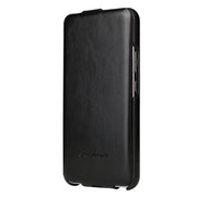 For Samsung Galaxy S24 5G Fierre Shann 64 Texture Vertical Flip PU Leather Phone Case(Black)