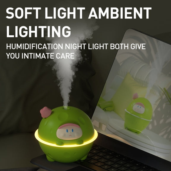 MJ081 USB Mini Desktop Humidifier, Specifications: 160ml(Blue)