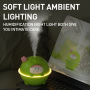 MJ081 USB Mini Desktop Humidifier, Specifications: 160ml(Green)