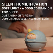 MJ081 USB Mini Desktop Humidifier, Specifications: 160ml(Blue)