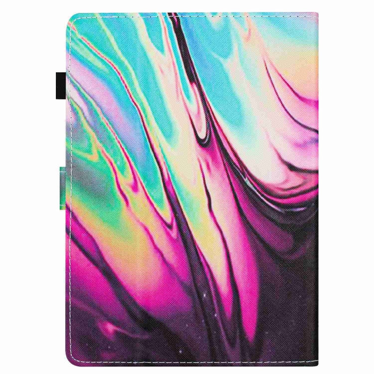 For 10 inch Universal Marble Pattern Stitching Leather Tablet Case(Rose Blue) - 10 - 11 inch by PMC TechLife | Online Shopping South Africa | PMC TechLife | Buy Now Pay Later Mobicred