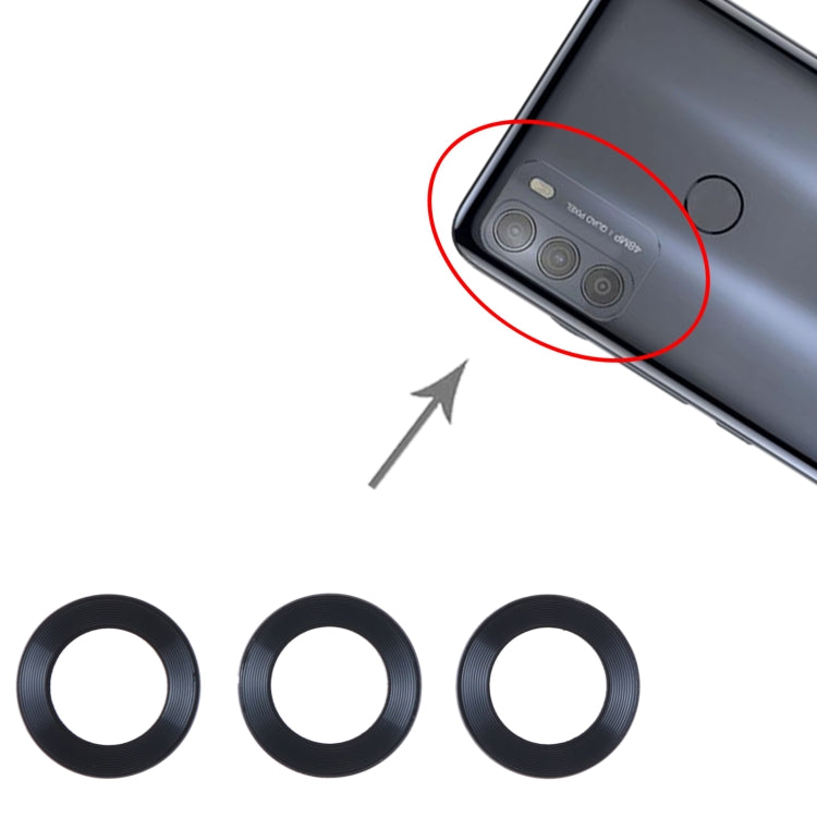 For Motorola Moto G50 Back Camera Lens - Camera Accessories by PMc TechLife | Online Shopping South Africa | PMc TechLife | Buy Now Pay Later Mobicred