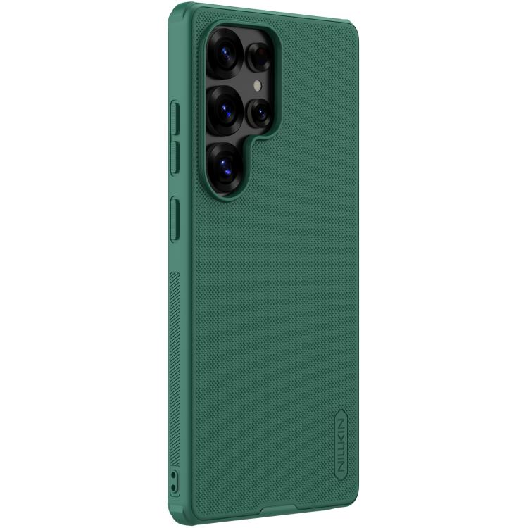 For Samsung Galaxy S25 Ultra 5G NILLKIN Frosted Shield Pro Magnetic Magsafe Phone Case(Green) - Galaxy S25 Ultra 5G Cases by NILLKIN | Online Shopping South Africa | PMc TechLife | Buy Now Pay Later Mobicred