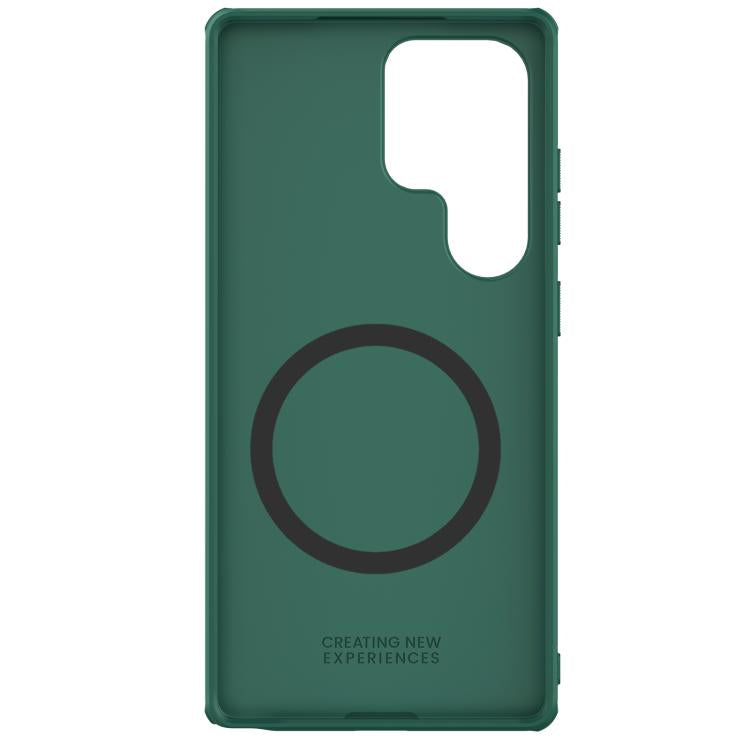 For Samsung Galaxy S25 Ultra 5G NILLKIN Frosted Shield Pro Magnetic Magsafe Phone Case(Green) - Galaxy S25 Ultra 5G Cases by NILLKIN | Online Shopping South Africa | PMc TechLife | Buy Now Pay Later Mobicred