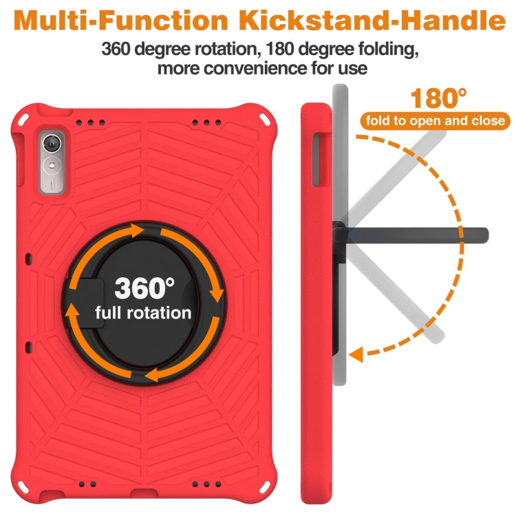 For Lenovo Tab P11 Gen2/P11 Pro/Pad Pro Spider King Silicone Protective Tablet Case(Red) - Lenovo by PMC TechLife | Online Shopping South Africa | PMC TechLife | Buy Now Pay Later Mobicred