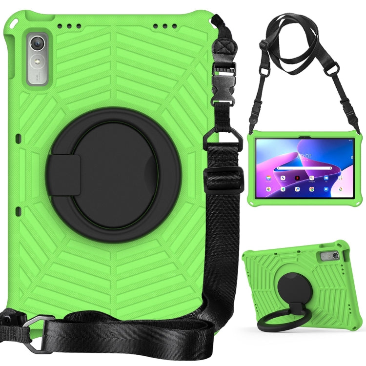 For Lenovo Tab P11 Gen2/P11 Pro/Pad Pro Spider King Silicone Protective Tablet Case(Green) - Lenovo by PMC TechLife | Online Shopping South Africa | PMC TechLife | Buy Now Pay Later Mobicred