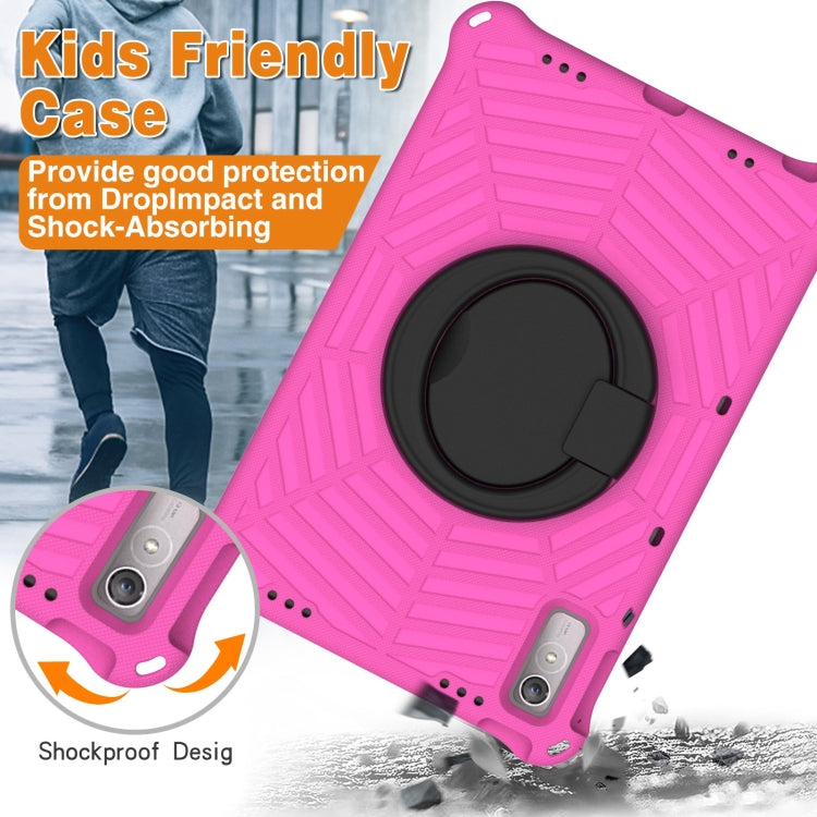 For Lenovo Tab P11 Gen2/P11 Pro/Pad Pro Spider King Silicone Protective Tablet Case(Rose Red) - Lenovo by PMC TechLife | Online Shopping South Africa | PMC TechLife | Buy Now Pay Later Mobicred