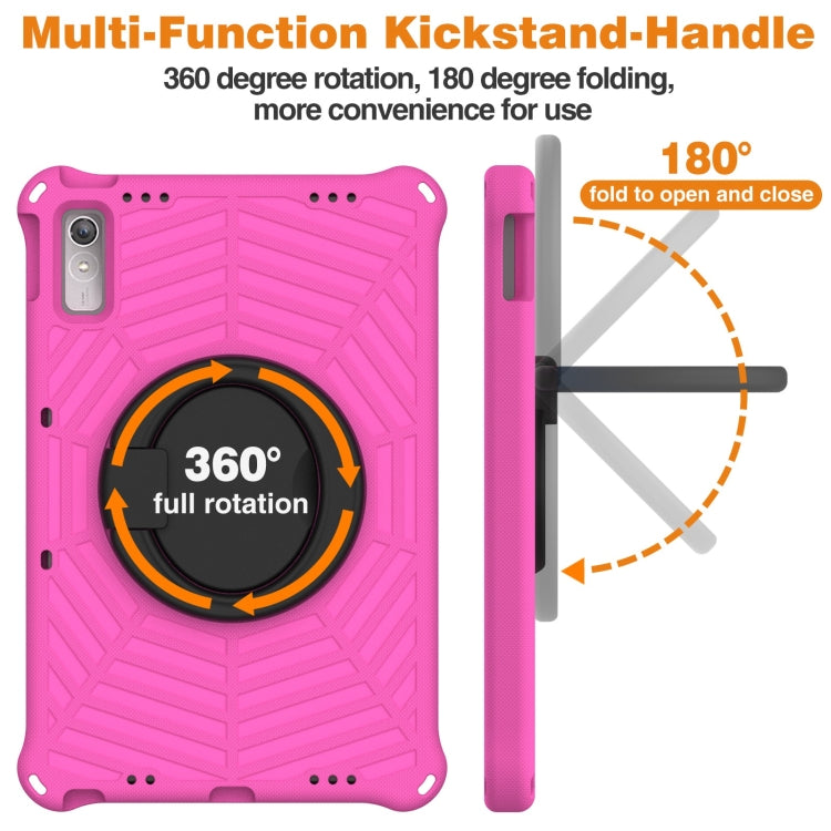 For Lenovo Tab P11 Gen2/P11 Pro/Pad Pro Spider King Silicone Protective Tablet Case(Rose Red) - Lenovo by PMC TechLife | Online Shopping South Africa | PMC TechLife | Buy Now Pay Later Mobicred