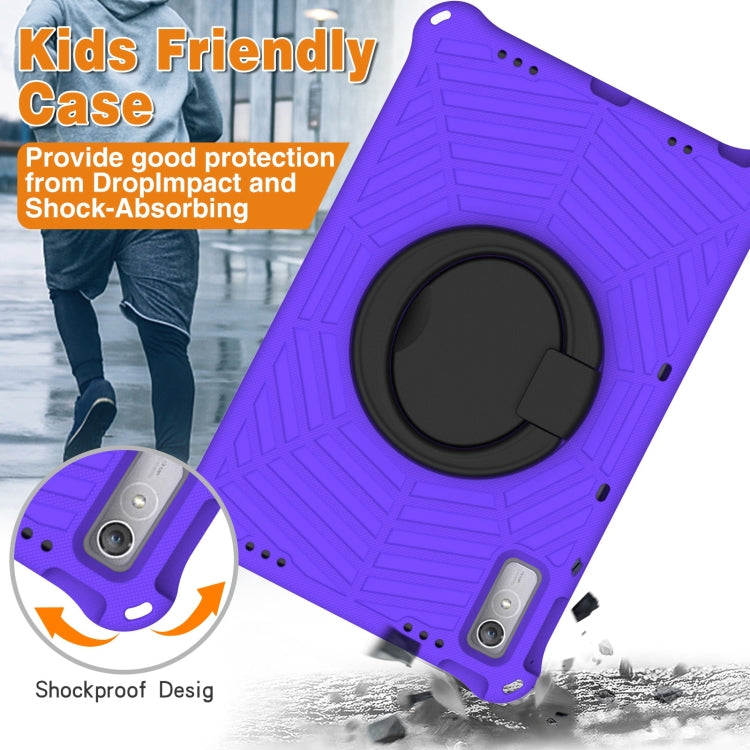 For Lenovo Tab P11 Gen2/P11 Pro/Pad Pro Spider King Silicone Protective Tablet Case(Purple) - Lenovo by PMC TechLife | Online Shopping South Africa | PMC TechLife | Buy Now Pay Later Mobicred