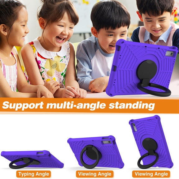 For Lenovo Tab P11 Gen2/P11 Pro/Pad Pro Spider King Silicone Protective Tablet Case(Purple)