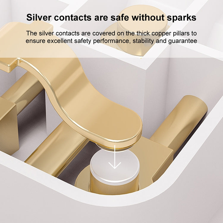 86mm Round LED Tempered Glass Switch Panel, Gray Round Glass, Style:Two Billing Control - Switch by PMC TechLife | Online Shopping South Africa | PMC TechLife | Buy Now Pay Later Mobicred