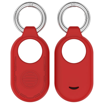 For Samsung Galaxy SmartTag 2 Location Tracker Portable Silicone Protective Case(Red) - SmartTag Accessories by PMC Jewellery | Online Shopping South Africa | PMC Jewellery