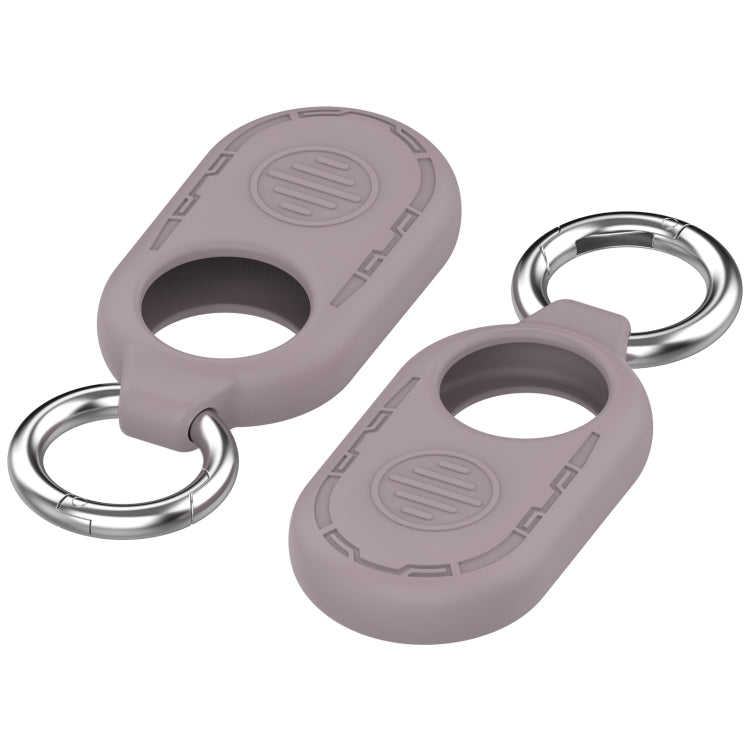 For Samsung Galaxy SmartTag 2 Location Tracker Portable Silicone Protective Case(Purple) - SmartTag Accessories by PMC Jewellery | Online Shopping South Africa | PMC Jewellery