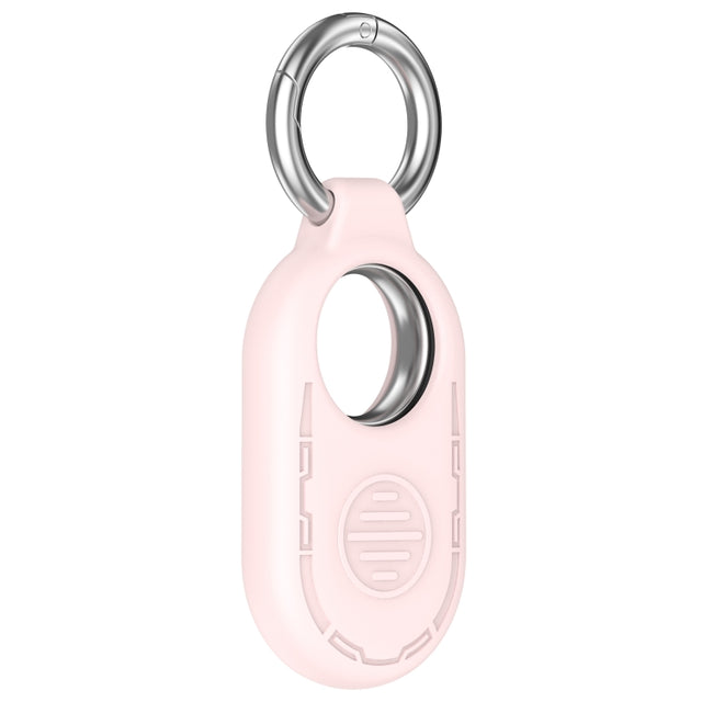 For Samsung Galaxy SmartTag 2 Location Tracker Portable Silicone Protective Case(Light Pink)