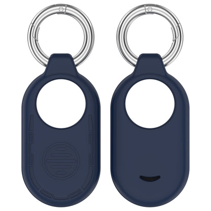 For Samsung Galaxy SmartTag 2 Location Tracker Portable Silicone Protective Case(Midnight Blue) - SmartTag Accessories by PMC Jewellery | Online Shopping South Africa | PMC Jewellery