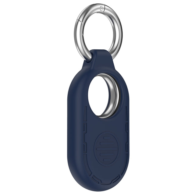 For Samsung Galaxy SmartTag 2 Location Tracker Portable Silicone Protective Case(Midnight Blue)